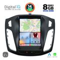 digital iq bxf 7855 cpaa tesla style for ford focus mod 2011 2017 extra photo 1