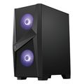 case msi mag forge 100m mid tower gaming 2x 120mm arg fan black extra photo 2