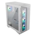 case msi mpg gungnir 110r white mid tower gaming 4x 120mm argb fan white extra photo 1