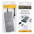 nsp n17 usb c hub 10 se 1 8340277 type c se vga me audio rj45 pd sdxc sd 30 3 usb 30 hdmi 4k extra photo 4