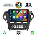 digital iq bxc 3163 cpaa clima 10inc multimedia tablet for ford mondeo mod 2011 2013 extra photo 1