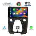 digital iq rsb 1708 cpa a c 10 multimedia tablet citroen c1 peugeot 108 toyota aygo mod 2014gt extra photo 1