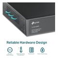 tp link tl sg1428pe 28 port gigabit easy smart switch with 24 port poe  extra photo 2