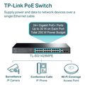 tp link tl sg1428pe 28 port gigabit easy smart switch with 24 port poe  extra photo 3