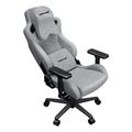 anda seat gaming chair dark knight pro grey fabric extra photo 2