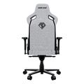anda seat gaming chair dark knight pro grey fabric extra photo 4