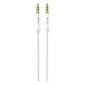 hoco 35mm to 35mm audio cable hoco upa19 1m silver extra photo 1