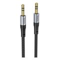 hoco 35mm to 35mm audio cable hoco upa26 1m black extra photo 1