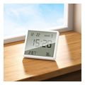 electronic clock atmospheric monitor hoco hx41 white extra photo 6
