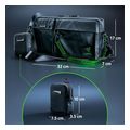 razer xanthus crossbody bag water repellent 3 inside 3 outside pockets mini pouch extra photo 3