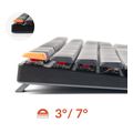 keychron k5 v2 k5x b1 qmk bt wired mechanical keyboard red switch rgb 100 us layout extra photo 2
