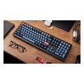 keychron v6 max v6m d4 qmk via wirelessbt 24 wired custom mechanical keyboard banana switch 10 extra photo 2