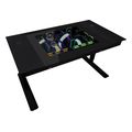 lian li dk07x motorised standing desk station e atx x2 single or dual e atx pc desk extra photo 1