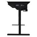 lian li dk07x motorised standing desk station e atx x2 single or dual e atx pc desk extra photo 5