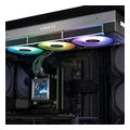 lian li hydroshift lcd 360 no fans black aio cpu liquid cooler extra photo 2