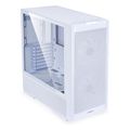 lian li lancool 206 white atx pc case w 2 x front 160 pwm fans argb extra photo 1
