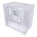 lian li o11 vision compact white white eatxunder 280mm atx 2 top panels 360aio tower pc case extra photo 2