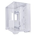 lian li o11 vision compact white white eatxunder 280mm atx 2 top panels 360aio tower pc case extra photo 3