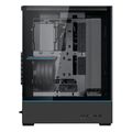 lian li sup01 black 45lt minimal footprint case for vertical gpu argb strips w 3x 120mm fans extra photo 2