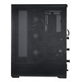 lian li sup01 black 45lt minimal footprint case for vertical gpu argb strips w 3x 120mm fans extra photo 3