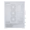 lian li sup01 white 45lt minimal footprint case for vertical gpu argb strips w 3x 120mm fans extra photo 3