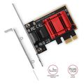 axagon pcee g25 pcie adapter 25 gigabit ethernet realtek 8125 pxe w sp lp extra photo 2
