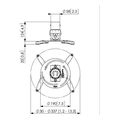 vogel s ppc 1500 projector ceiling mount silver extra photo 2 vogel s ppc 1500 projector ceiling mount silver extra photo 2