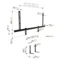 vogel s sound 3550 sound bar mount extra photo 2