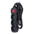 esperanza elk210k power strip 3 mprizes me diakopti 15m black extra photo 1 esperanza elk210k power strip 3 mprizes me diakopti 15m black extra photo 1
