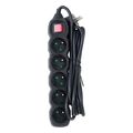 esperanza elk215k power strip 5 mprizes me diakopti 3m black extra photo 1 esperanza elk215k power strip 5 mprizes me diakopti 3m black extra photo 1