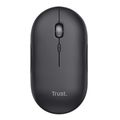 trust puck wireless rechargable mouse black extra photo 1