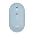 trust puck wireless rechargable mouse blue extra photo 2