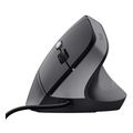 trust bayo ii ergonomic wired mouse black extra photo 2