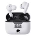 lamtech bt53 earbuds anc 4mic enc with led charging case white lam113041 extra photo 6