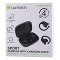 lamtech bluetooth 50 sport tws earphones with charging dock black lam021820 extra photo 8