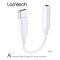 lamtech type c adapter cable audio jack 35mm white lam023831 extra photo 5
