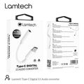 lamtech type c adapter cable audio jack 35mm white lam023831 extra photo 8