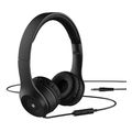 lamtech extra bass stereo headphones with mic black lam020724 extra photo 2