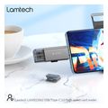 lamtech usb type c 30 high speed card reader metal grey lam113362 extra photo 1