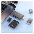 lamtech usb type c 30 high speed card reader metal grey lam113362 extra photo 2