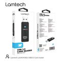 lamtech usb 30 card reader black lam040816 extra photo 2