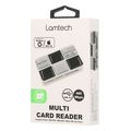 lamtech multi card reader black silver lam050127 extra photo 3