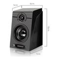 lamtech usb desktop speakers 20 black lam021769 extra photo 2