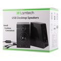 lamtech usb desktop speakers 20 black lam021769 extra photo 8