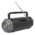 lamtech portable fm radio speaker with flashlight mobile phone holder lam023152 extra photo 6