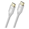 oehlbach black magic mkii kalodio hdmi 21 48gbps 8k 60hz 075m idaniko gia ps5 xbox white extra photo 1