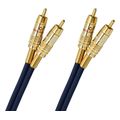 oehlbach nf 1 master kalodio ixoy 2 x rca 2 x rca 05m blue temaxio extra photo 1
