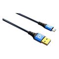 oehlbach usb plus li kalodio usb 20 type a se apple lightning 15m blue temaxio extra photo 1