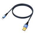 oehlbach usb plus li kalodio usb 20 type a se apple lightning 15m blue temaxio extra photo 2