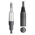 chord s6j xm1200 kalodio ixoy 63mm trs jack plug xlr male 120m temaxio extra photo 1